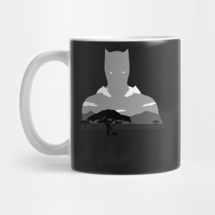 Grey Jungle King Mug